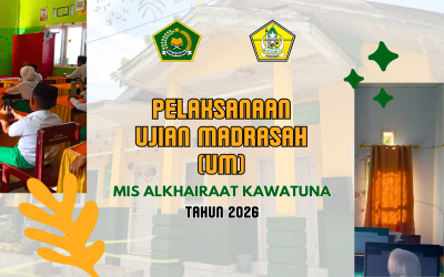 Pembukaan Ujian Madrasah Berbasis Android/Komputer di MIS Alkhairaat Kawatuna Resmi Digelar