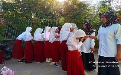 Hari Pertama Masuk Madrasah Setelah Libur Hari Raya Idul Fitri 1445 H