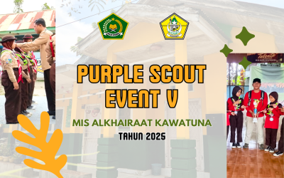 LKBB Tingkat Penggalang SD (Putri) Gudep MIS Alkhairaat Kawatuna Meraih Juara Terbaik 2